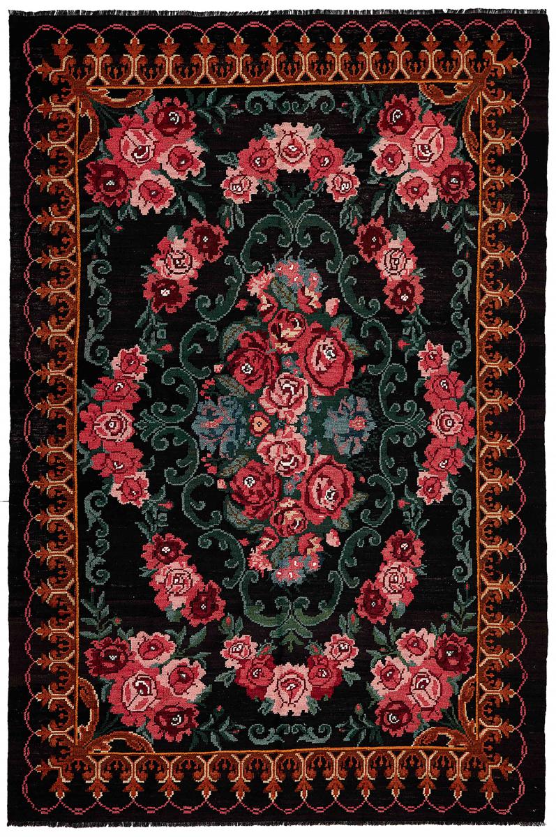  Kilim Rosen Antigo 286x191 286x191, Tapete persa Tecido à mão