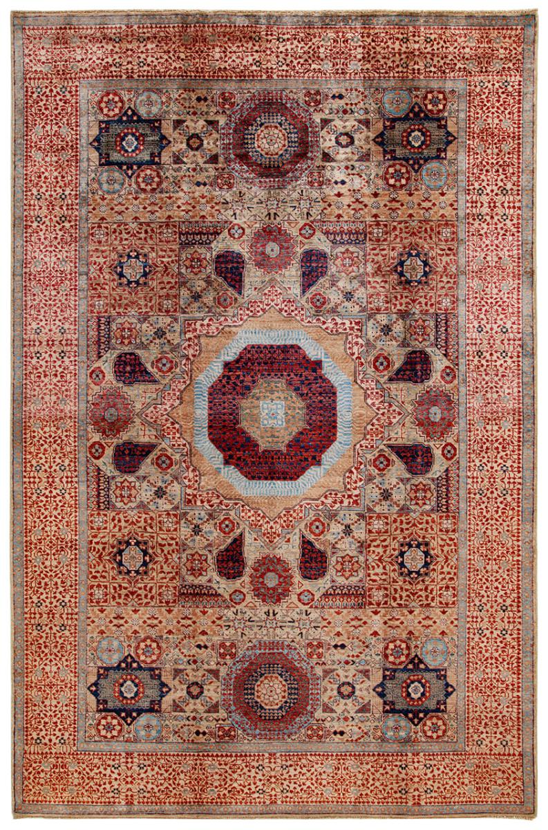 Afghaans tapijt Mamluk 281x184 281x184, Perzisch tapijt Handgeknoopte