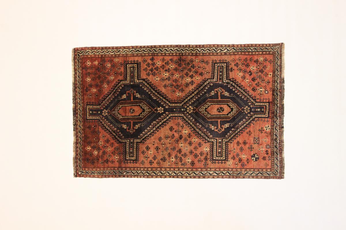 Tapete persa Shiraz 207x133 207x133, Tapete persa Atado à mão