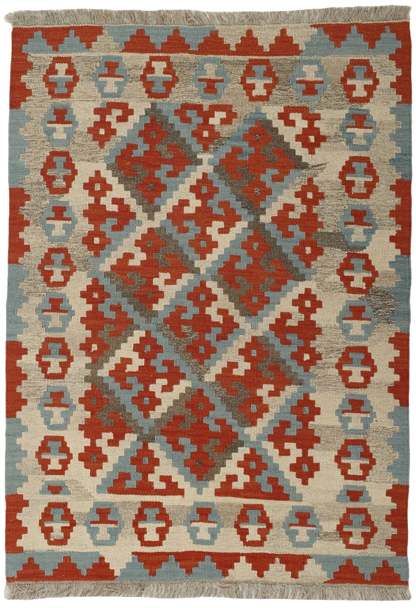 Tapete persa Kilim Fars 145x102 145x102, Tapete persa Tecido à mão