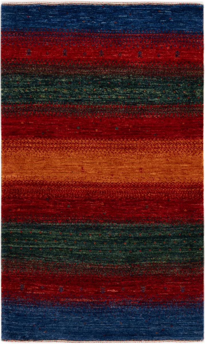 Tapete persa Persa Gabbeh Kashkuli Banafsheh 121x72 121x72, Tapete persa Atado à mão