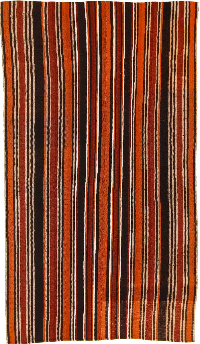 Tapete persa Kilim Fars Antigo 226x124 226x124, Tapete persa Tecido à mão