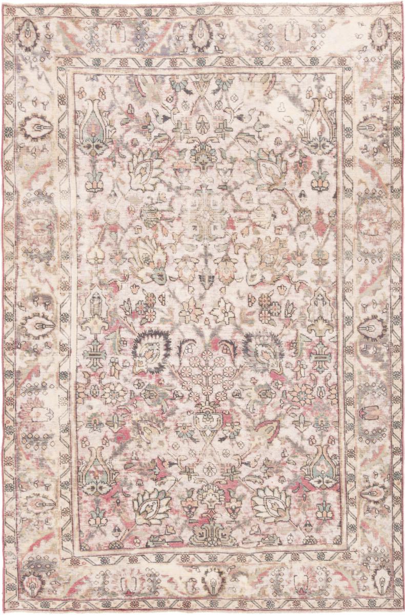 Persian Rug Vintage 301x194 301x194, Persian Rug Knotted by hand