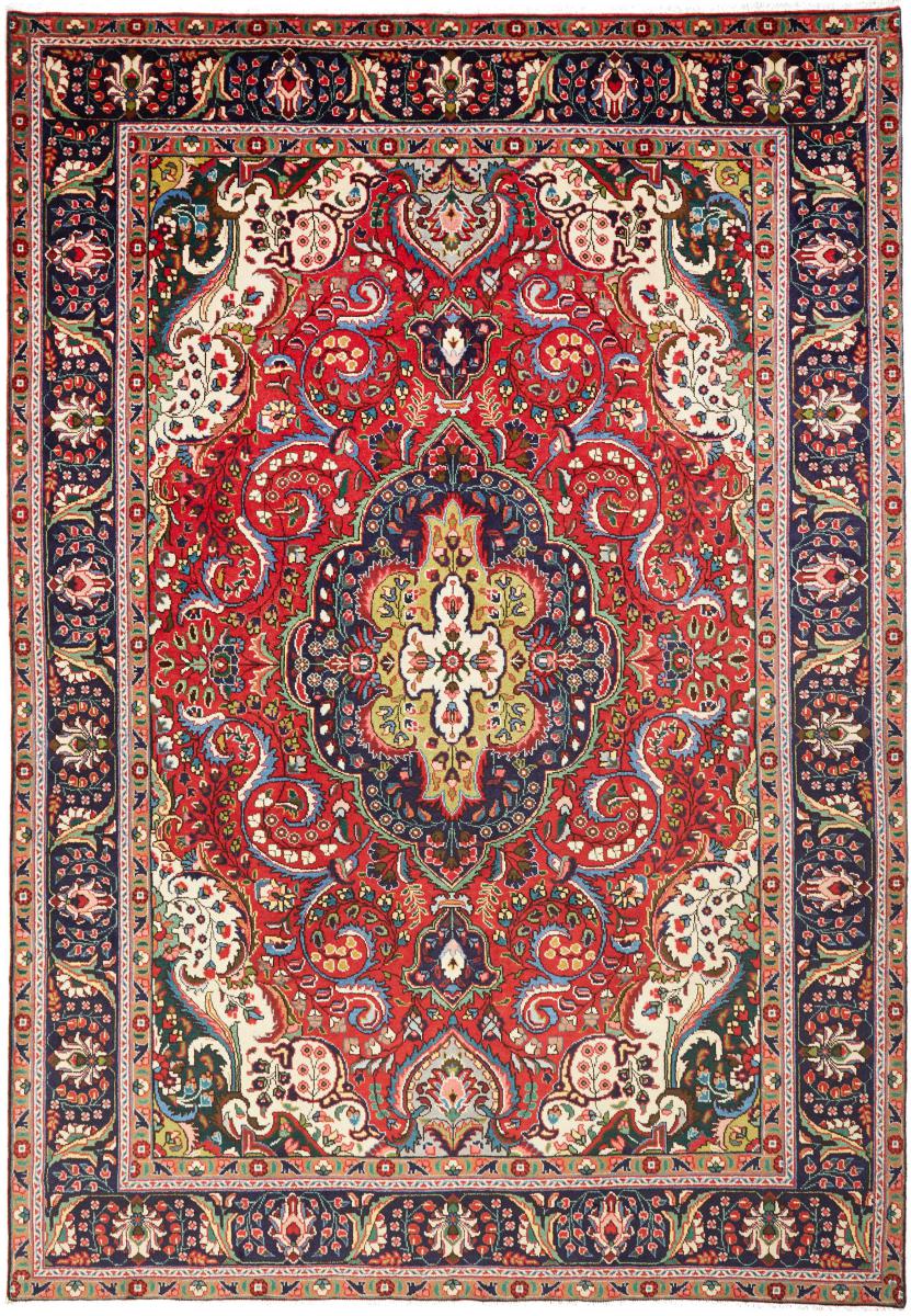 Persian Rug T&auml;briz 294x201 294x201, Persian Rug Knotted by hand