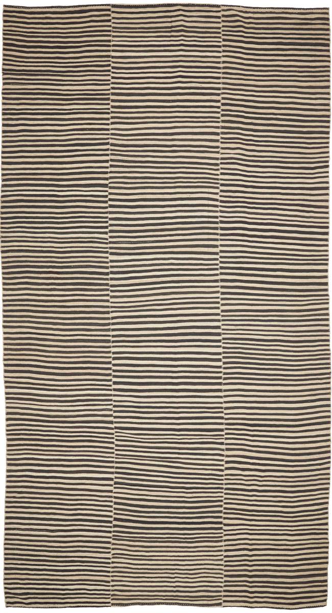 Persisk tæppe Kelim Fars Mazandaran Antikke 417x222 417x222, Persisk tæppe Håndvævet