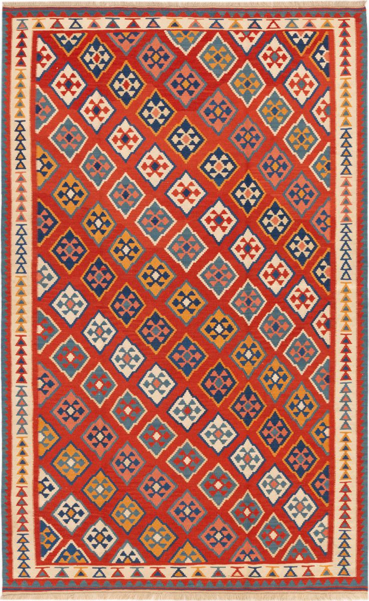 Tappeto persiano Kilim Fars Ghashghai 249x154 249x154, Tappeto persiano Tessuto a mano