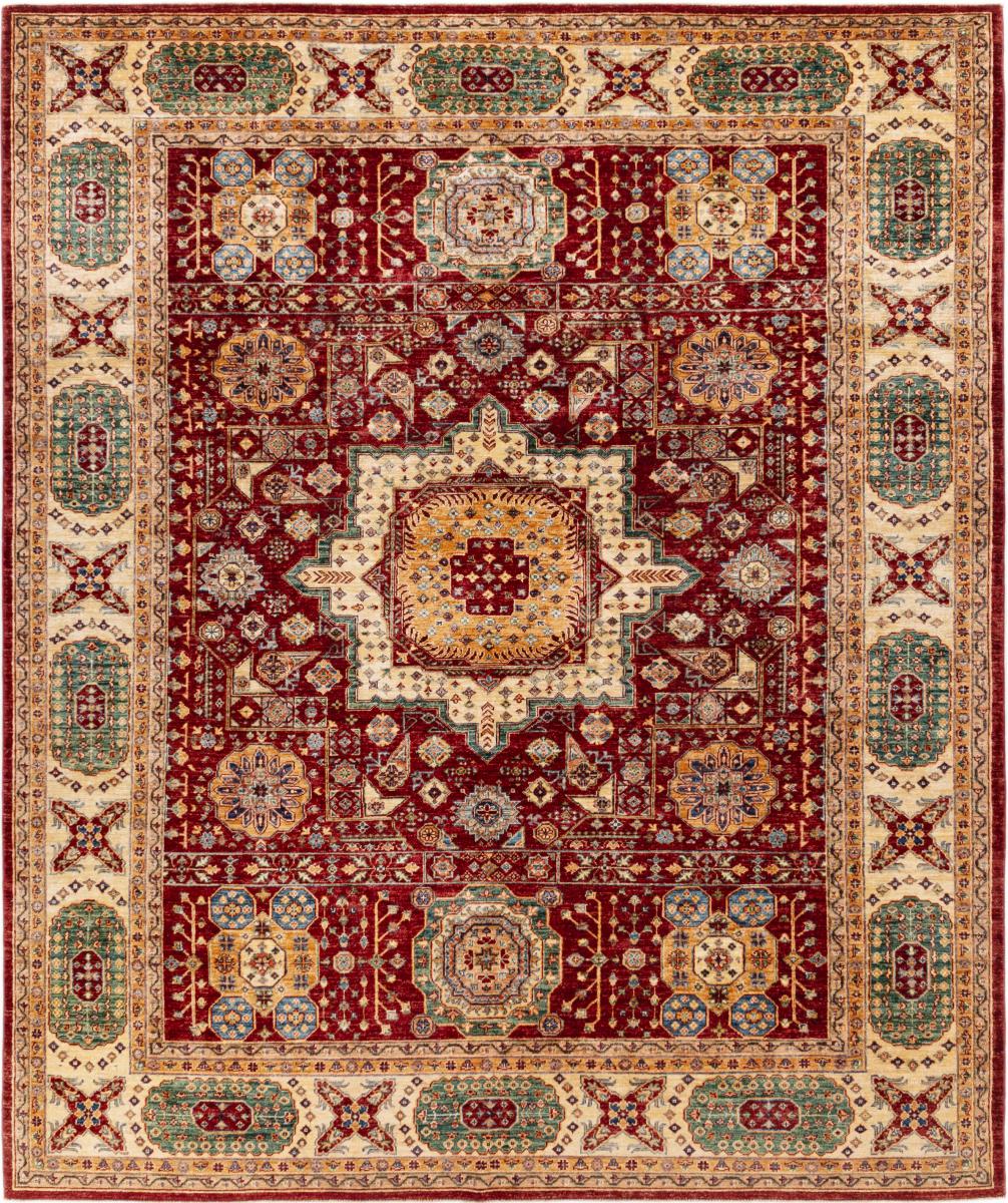 Persisk teppe Mamluk 302x254 302x254, Persisk teppe Knyttet for hånd
