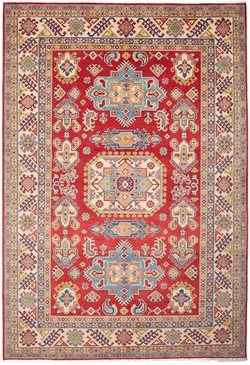 Afghan rug Kazak Limited 297x205 297x205, Persian Rug Knotted by hand