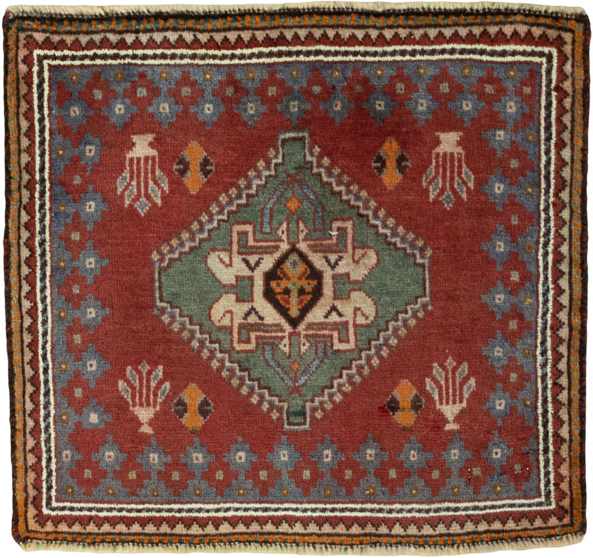 Tappeto persiano Shiraz 57x68 57x68, Tappeto persiano Annodato a mano