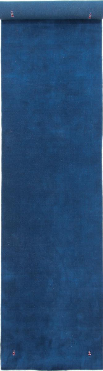 Indo rug Loom Gabbeh Blue 502x123 502x123, Persian Rug Loom knotted
