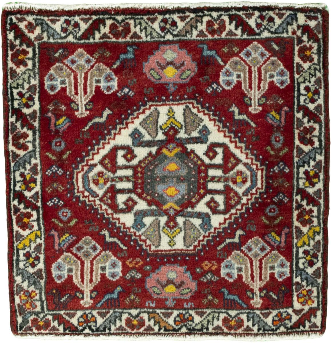 Tappeto persiano Shiraz 57x61 57x61, Tappeto persiano Annodato a mano