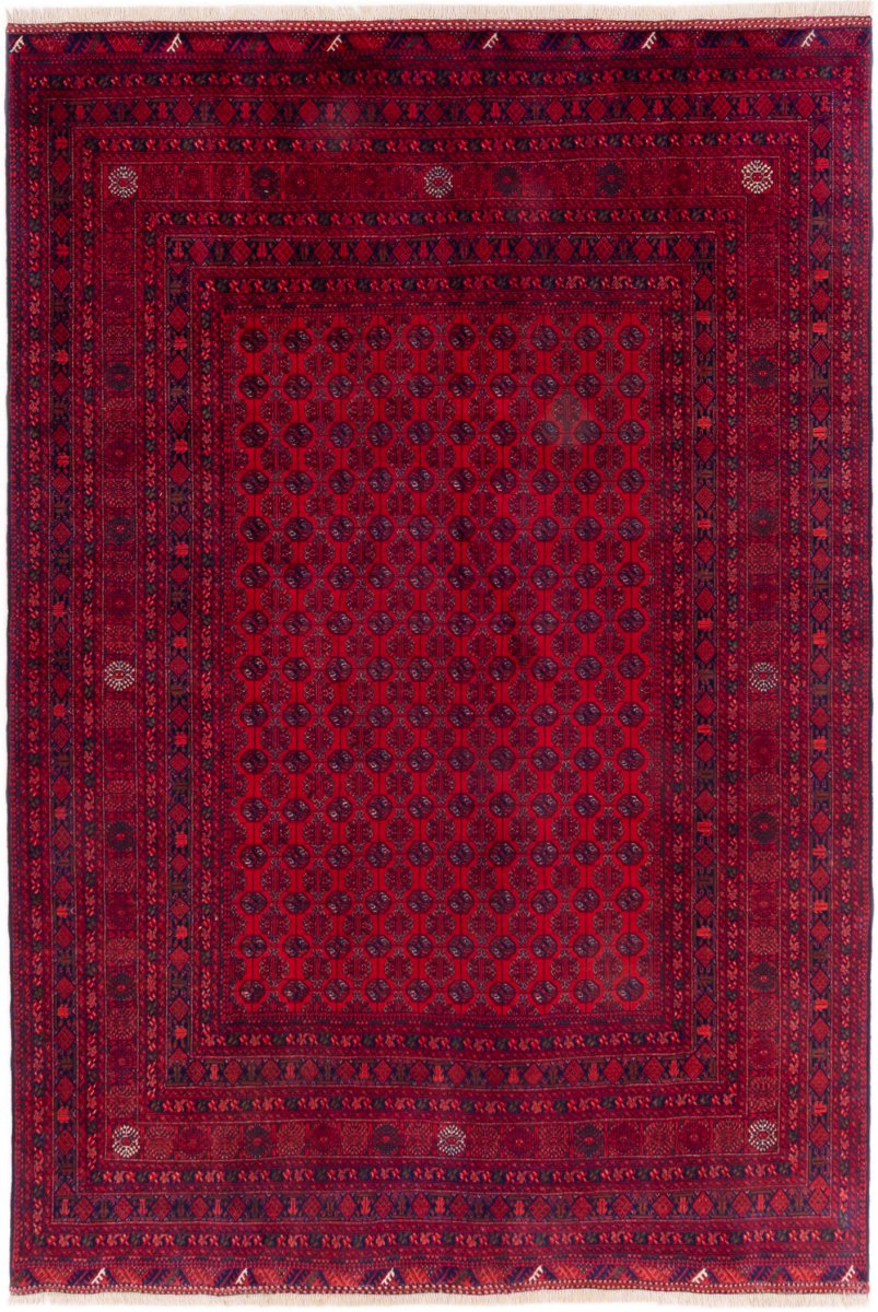 Afghanischer Teppich Afghan Mauri 298x202 298x202, Perserteppich Handgeknüpft