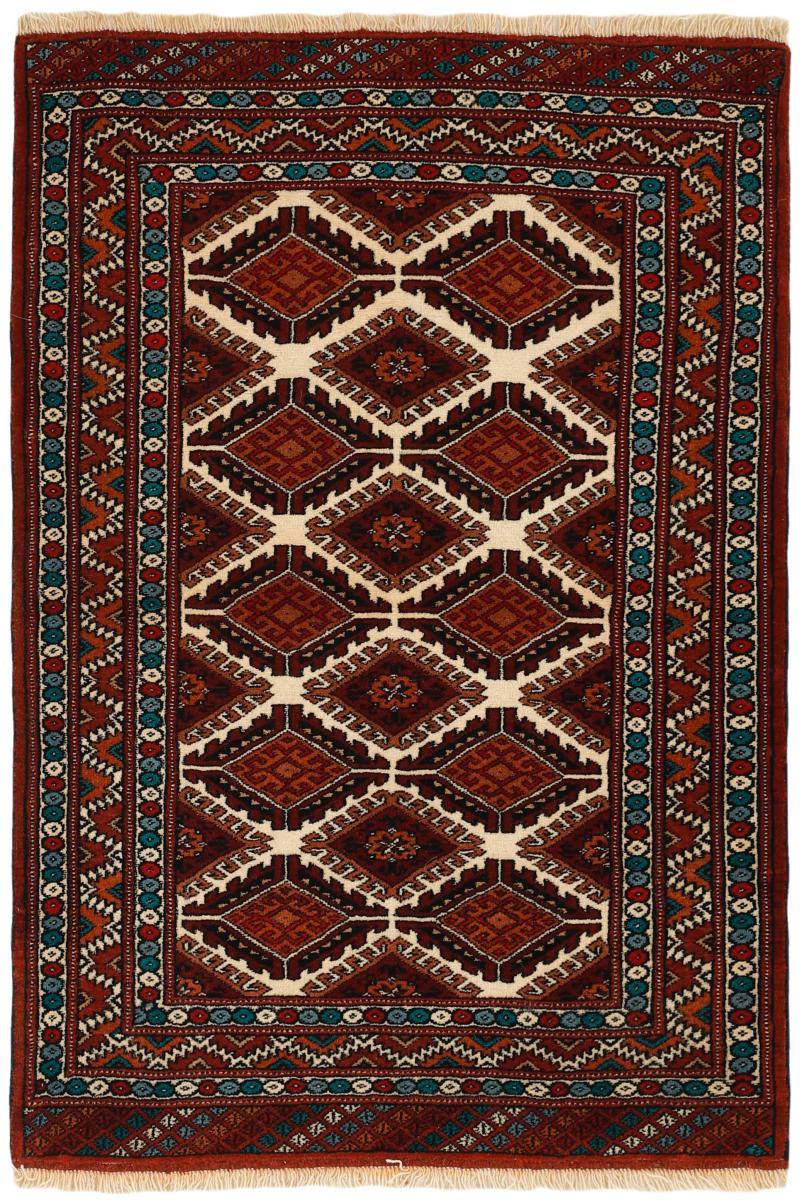 Perzsa szőnyeg Turkaman 121x83 121x83, Perzsa szőnyeg Kézzel csomózva