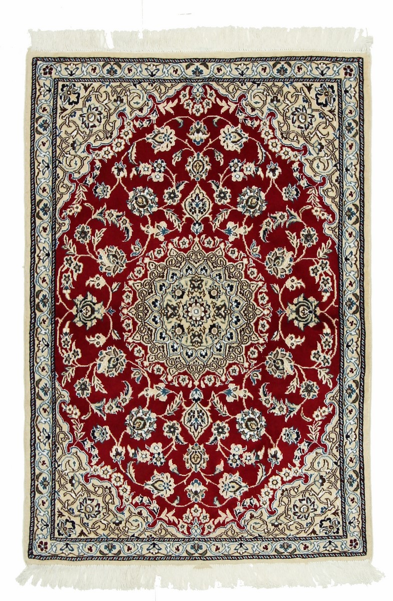 Persian Rug Nain 9La 132x90 132x90, Persian Rug Knotted by hand