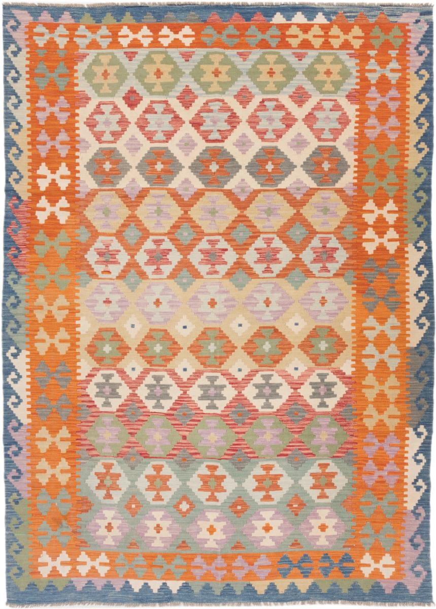 Tapete afegão Kilim Afegão 293x211 293x211, Tapete persa Tecido à mão