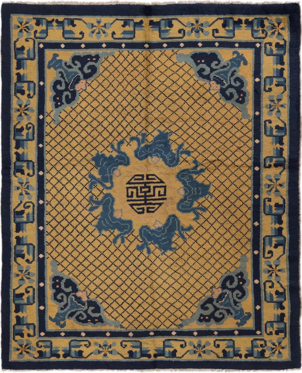 Chiński dywan chińskie Ninxia Antyczny 195x156 195x156, Dywan perski Ręcznie tkane