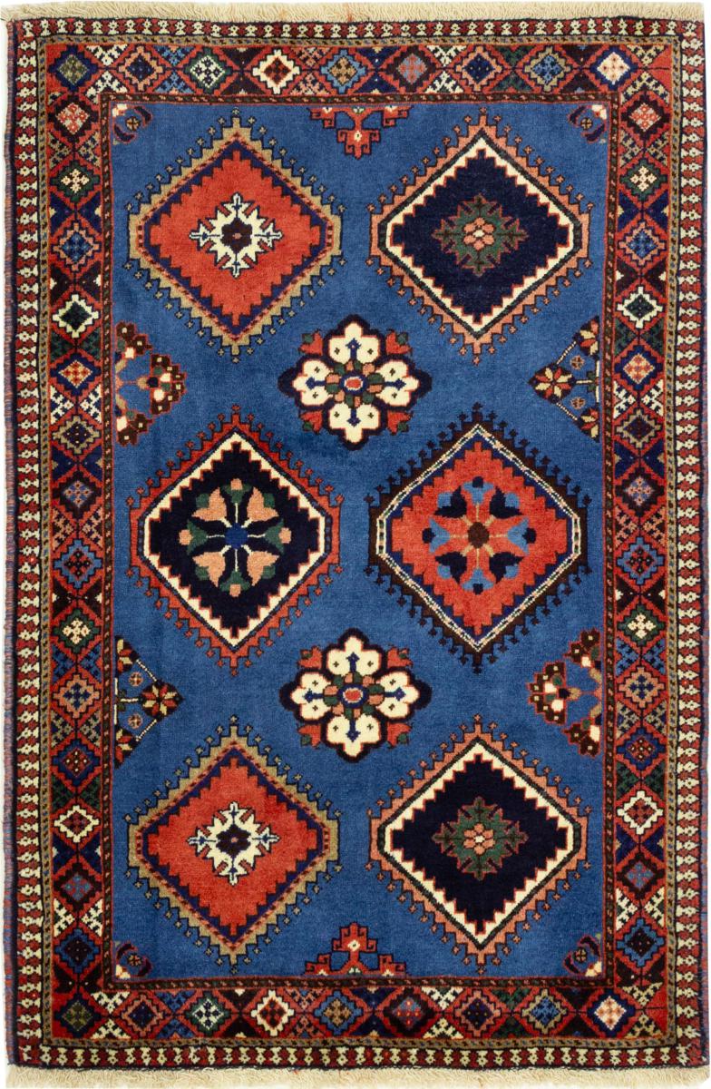 Perzisch tapijt Yalameh 124x83 124x83, Perzisch tapijt Handgeknoopte