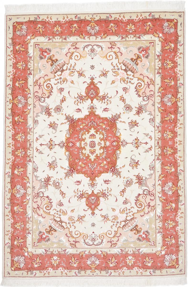 Tapete persa Tabriz 50Raj 151x99 151x99, Tapete persa Atado à mão