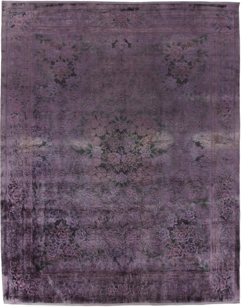 Tapis chinois Chinois Soie Colored 308x247 308x247, Tapis persan Noué à la main
