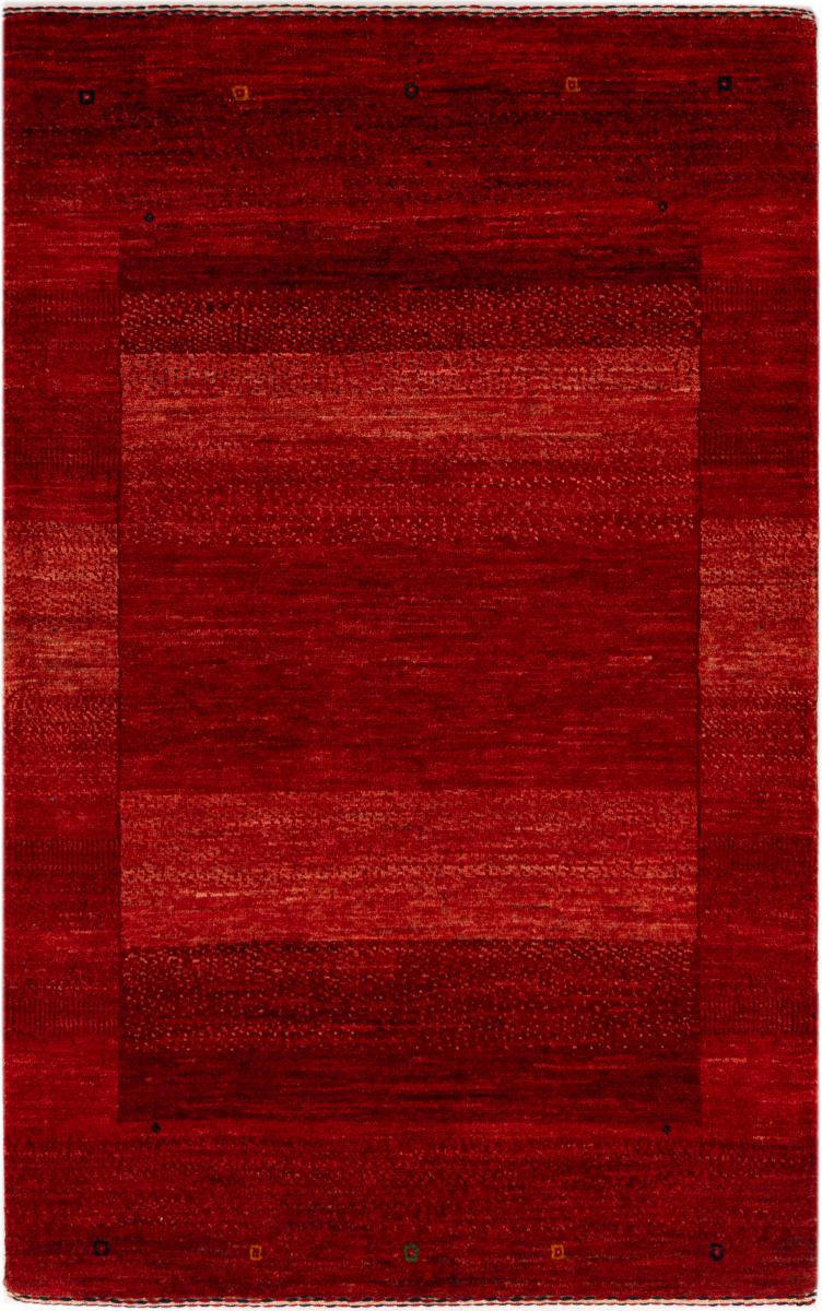 Persian rug Persian Gabbeh Loribaft Essence 4'2"x2'8" 4'2"x2'8", Persian rug Hand-knotted