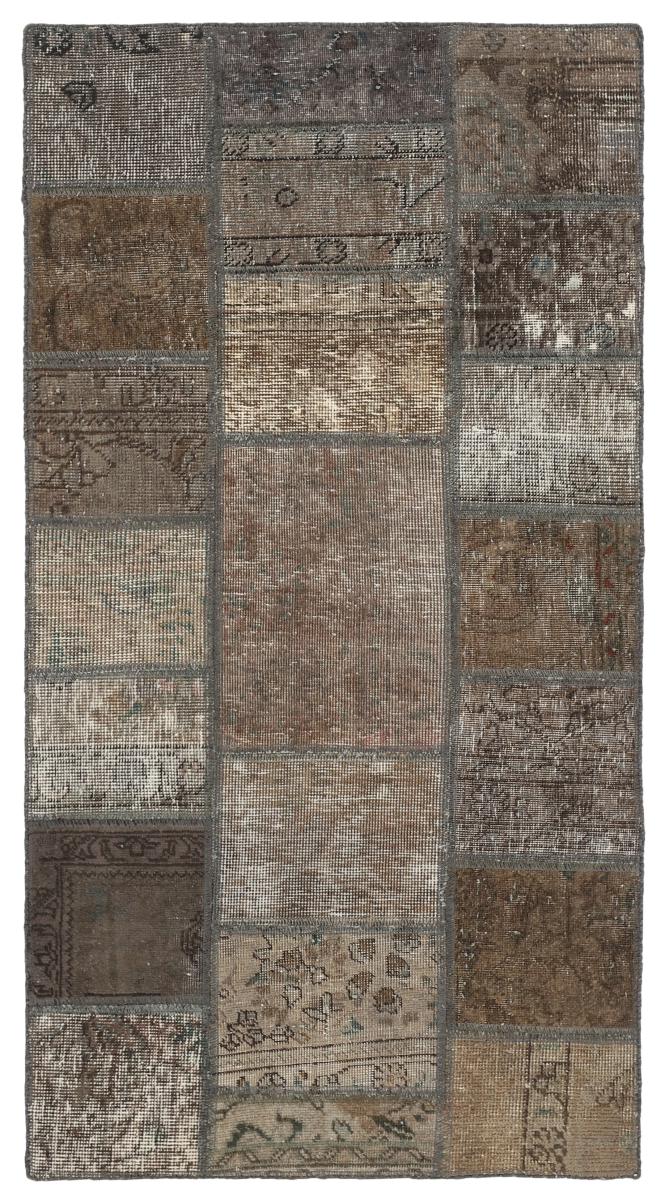 Persian Rug Patchwork 157x77 157x77, Persian Rug Knotted by hand