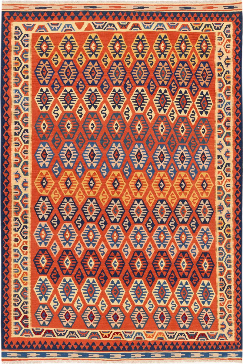 Persialainen matto Kelim Fars Ghashghai 251x171 251x171, Persialainen matto Käsinkudottu