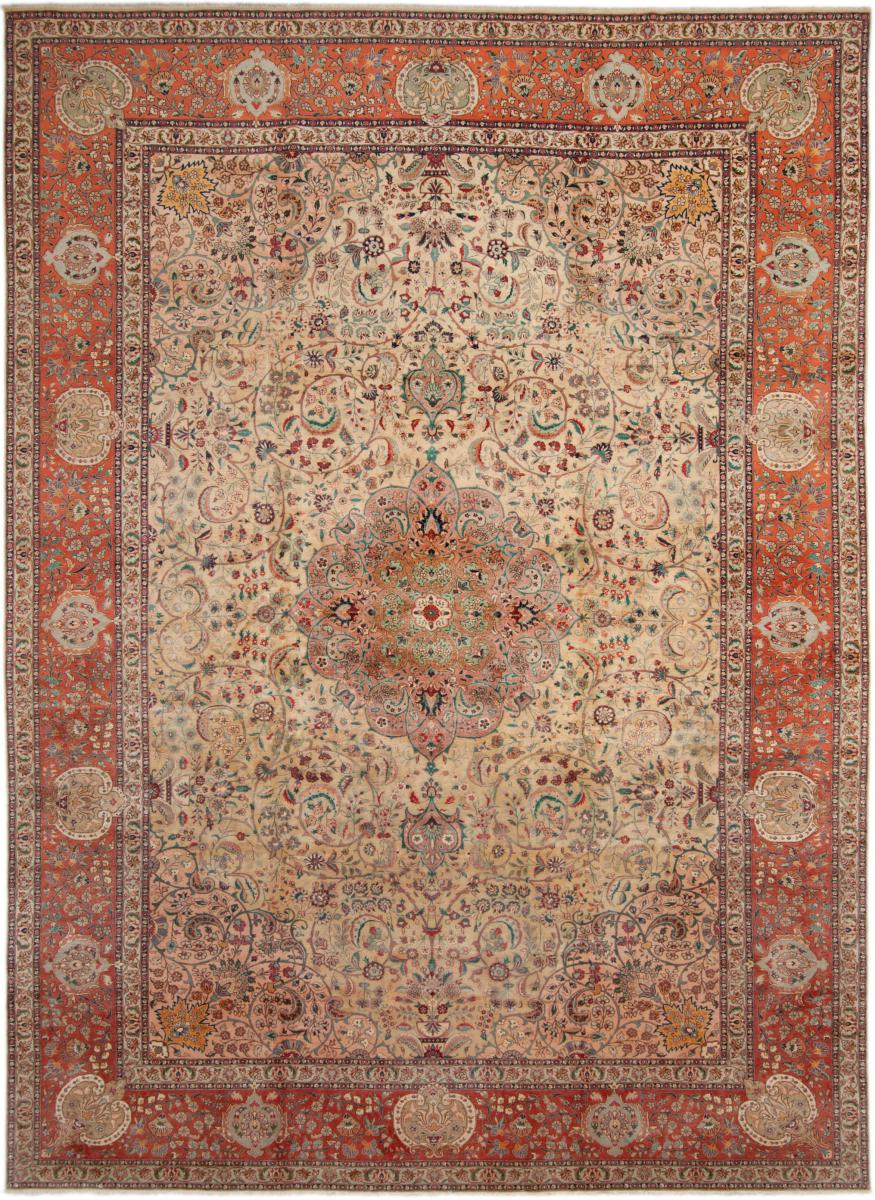Περσικό χαλί Tabriz 50Raj 485x351 485x351, Περσικό χαλί Οι κόμποι έγιναν με το χέρι