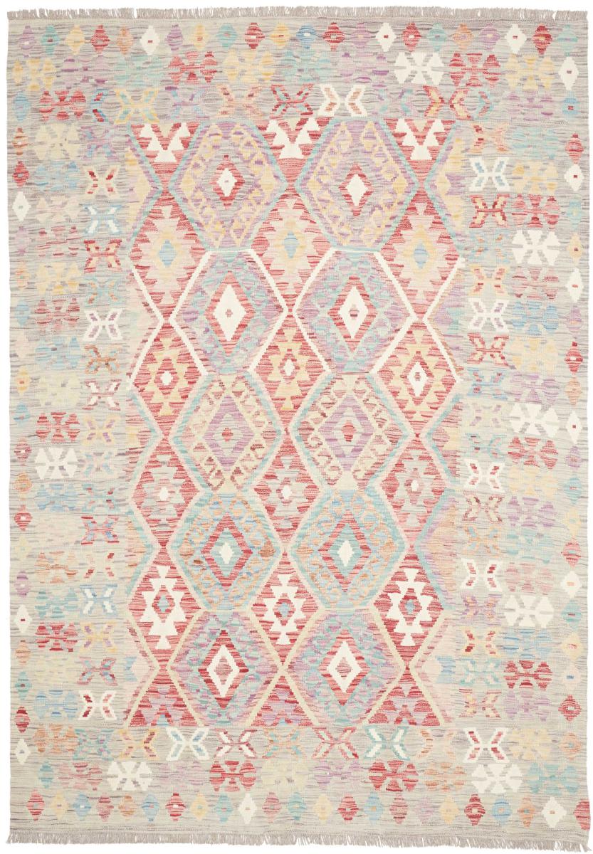 Afghaans tapijt Kilim Afghan 250x179 250x179, Perzisch tapijt Handgeweven