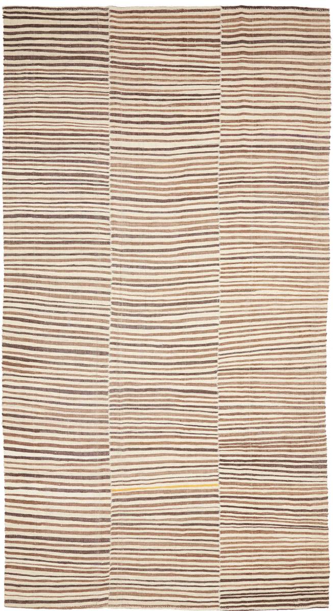 Persisk tæppe Kelim Fars Mazandaran Antikke 394x207 394x207, Persisk tæppe Håndvævet