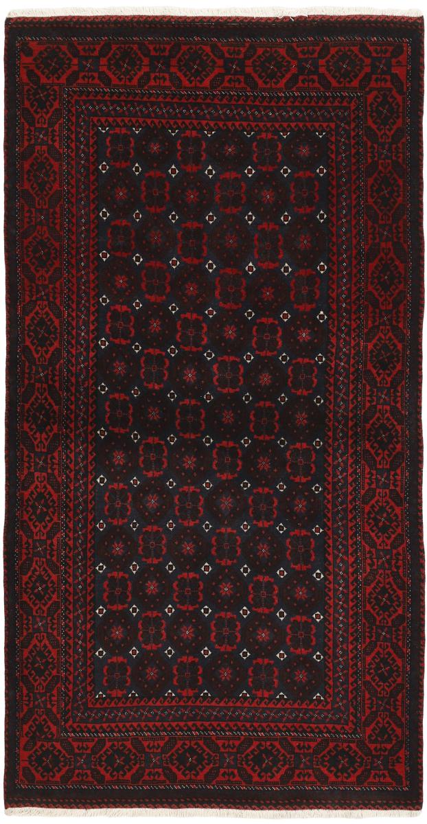 Tappeto persiano Beluch 216x114 216x114, Tappeto persiano Annodato a mano