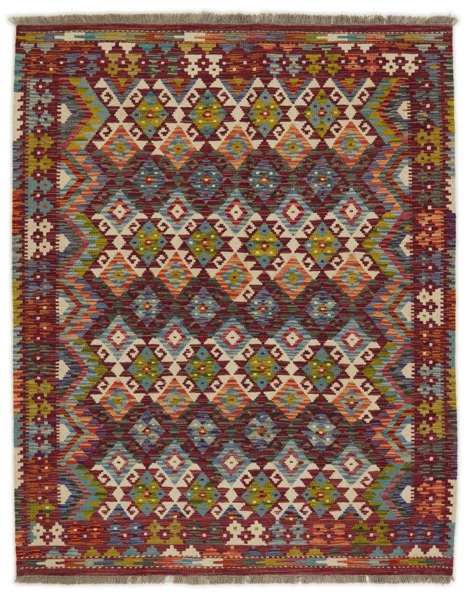 Covor afgan Chilim Afghan 191x154 191x154, Covor persan Lucrate de mână