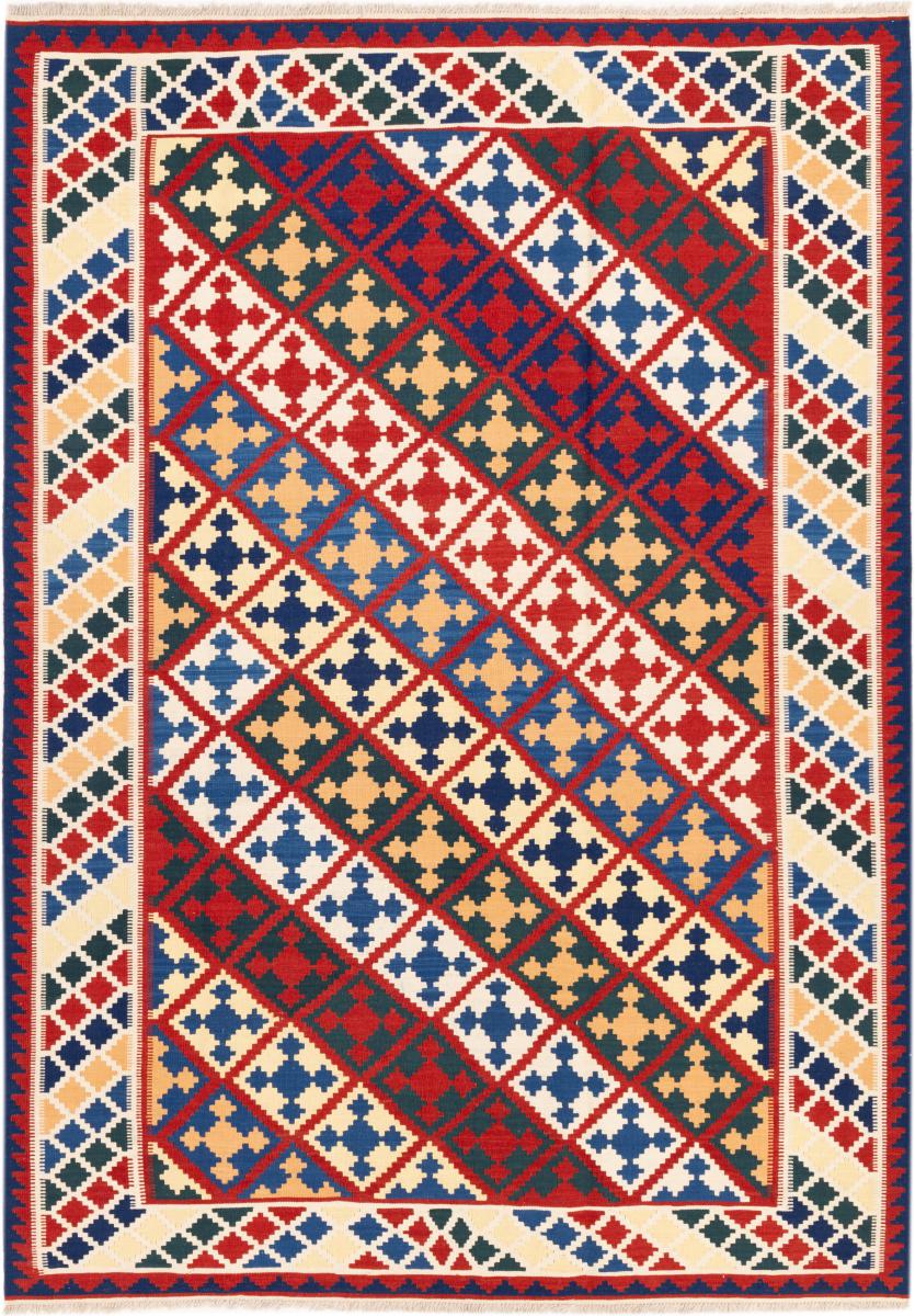 Persisk matta Kilim Fars Ghashghai 247x175 247x175, Persisk matta Handvävd