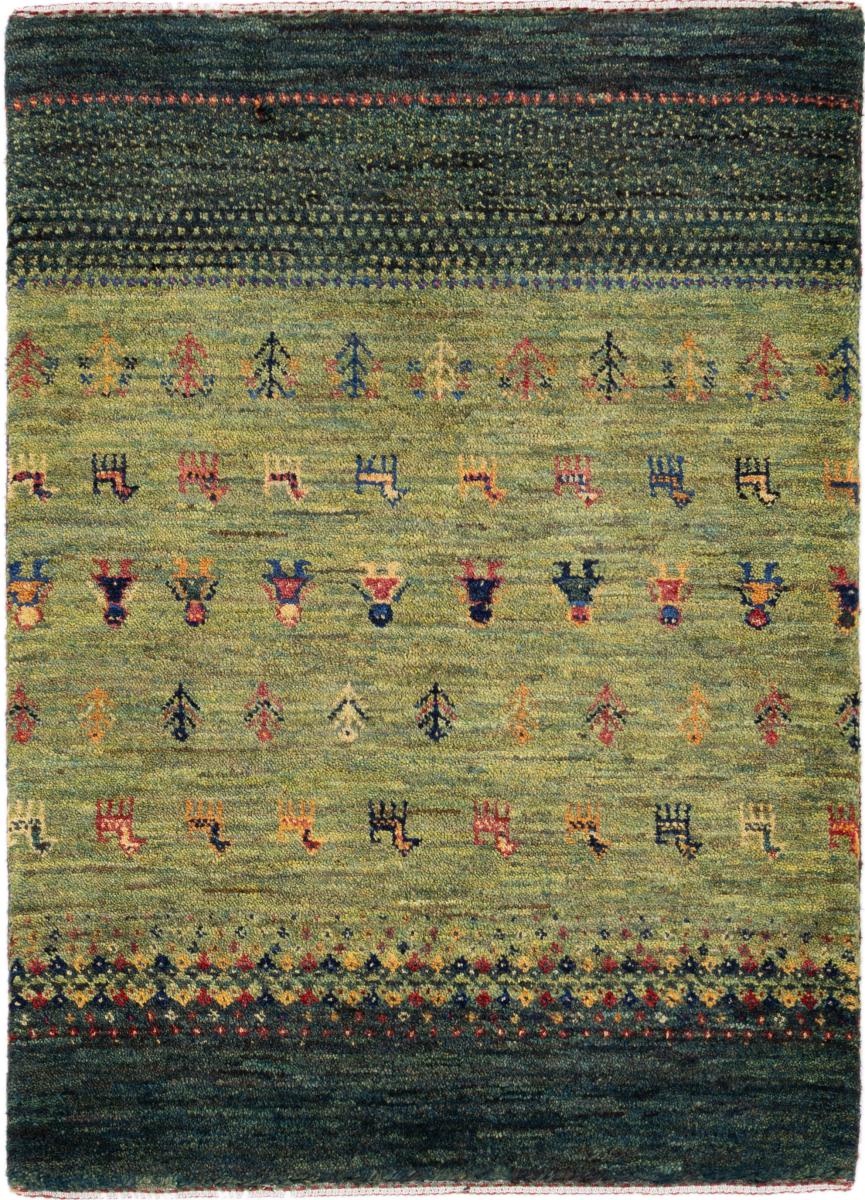 Tapete persa Persa Gabbeh Loribaft Atelier 96x67 96x67, Tapete persa Feito à mão