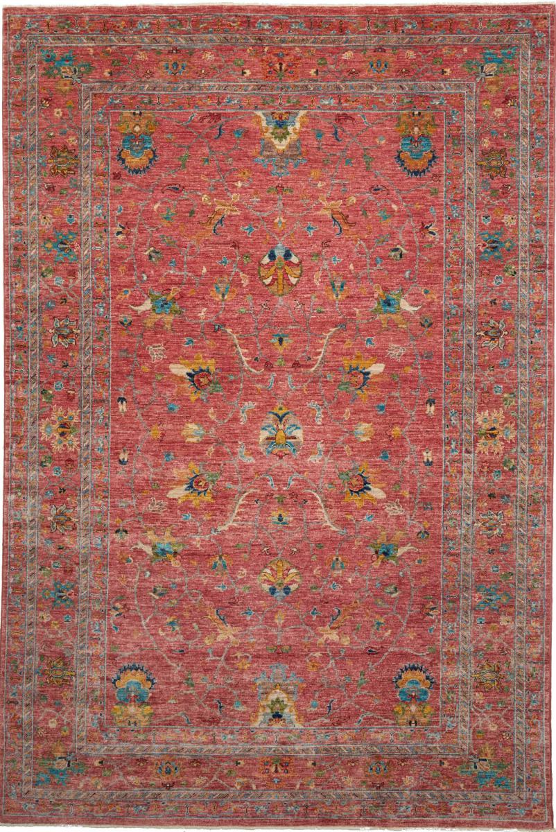 Pakisztáni szőnyeg Ziegler Design 9'7"x6'6" 9'7"x6'6", Perzsa szőnyeg Kézzel csomózva