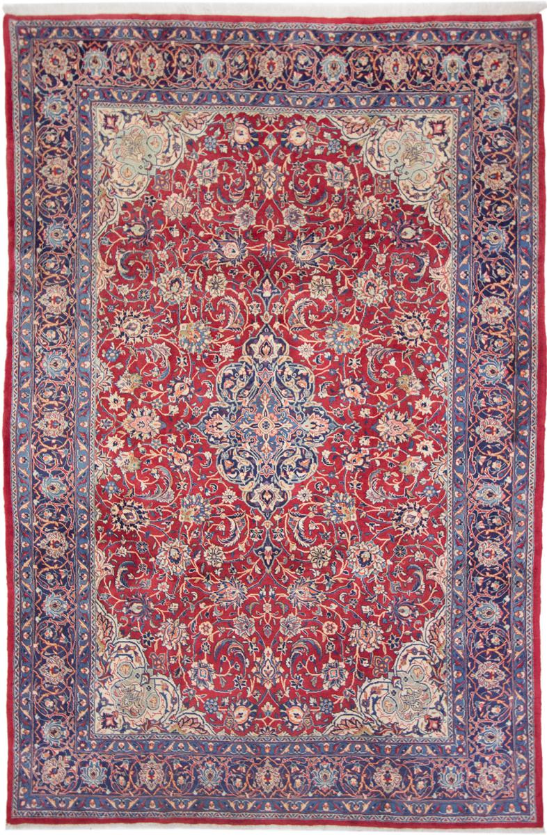 Alfombra persa Sarough Semi Antiguo 329x221 329x221, Alfombra persa Anudado a mano