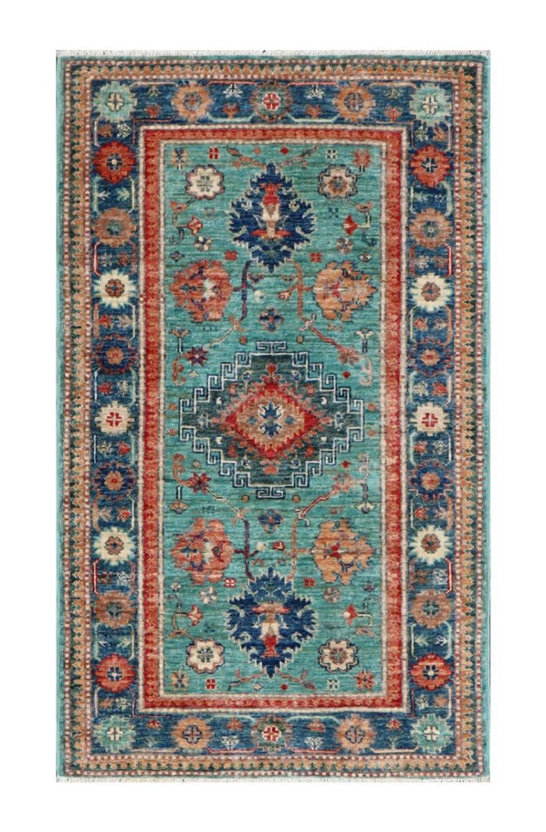 Afghansk tæppe Kazak Ghazni 130x81 130x81, Persisk tæppe Knyttet i hånden