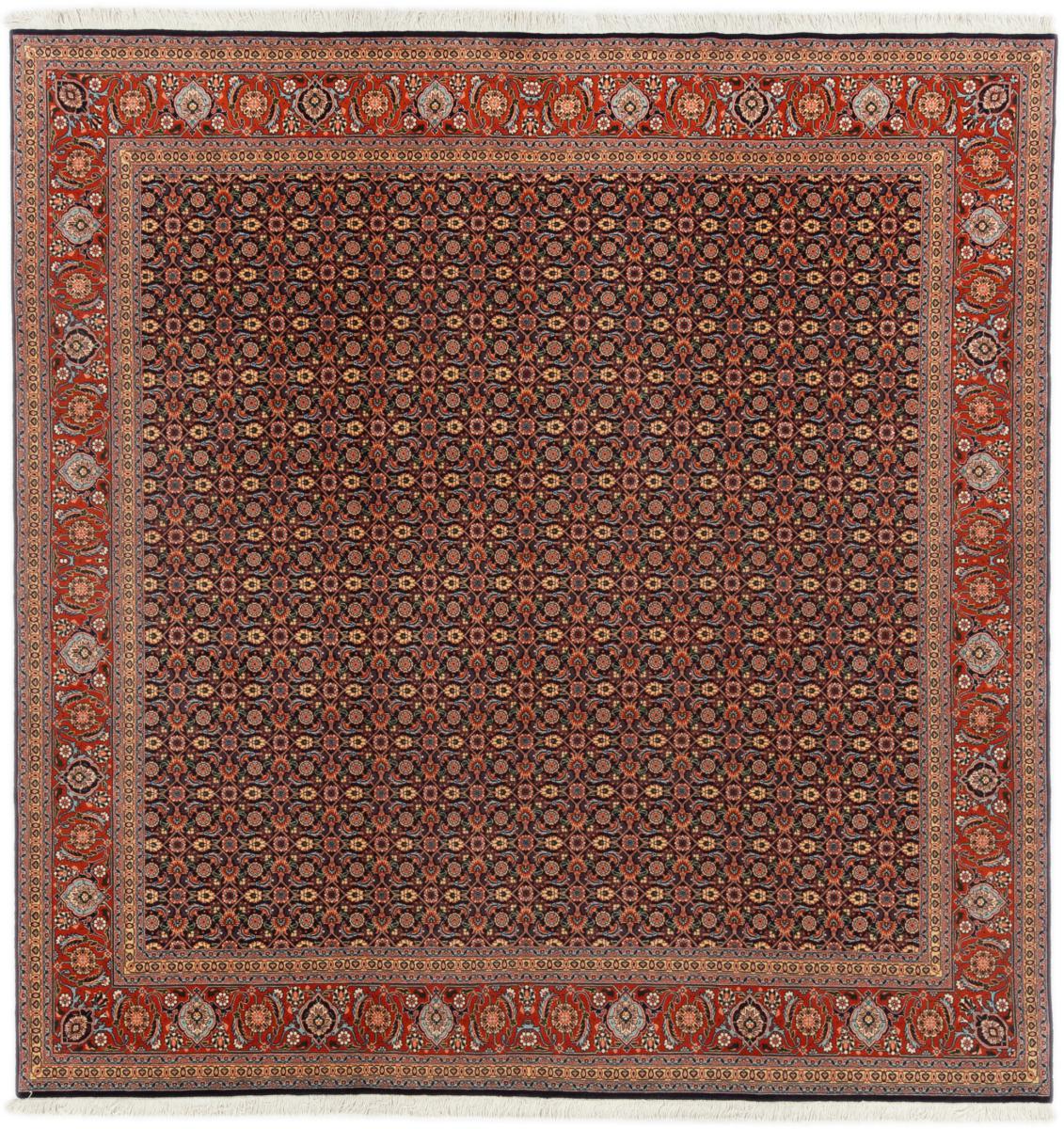 Tapete persa Tabriz 257x246 257x246, Tapete persa Atado à mão