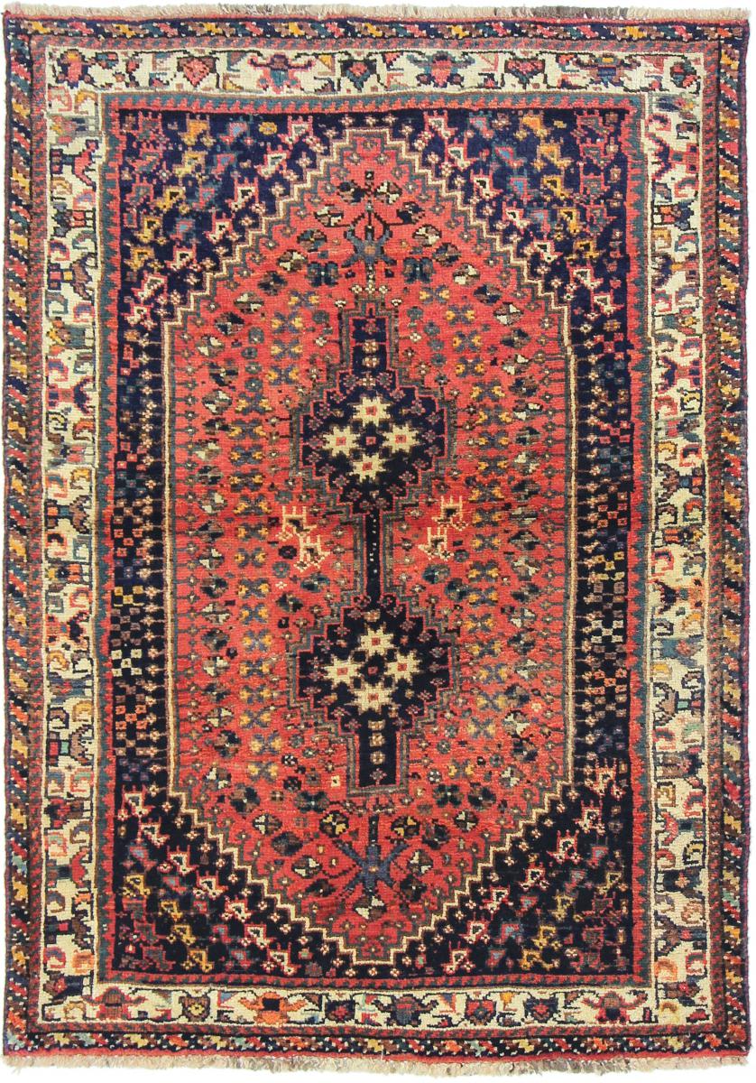 Tapete persa Shiraz 151x103 151x103, Tapete persa Atado à mão