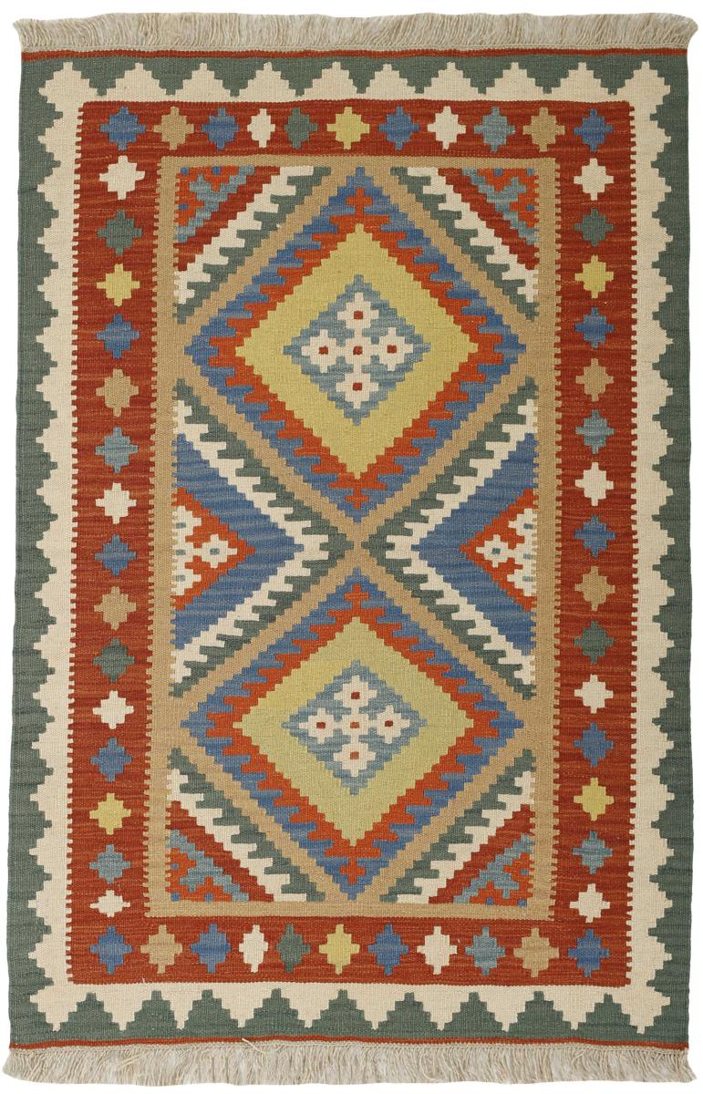 Perzsa szőnyeg Kilim Fars 5'0"x3'3" 5'0"x3'3", Perzsa szőnyeg szőttesek
