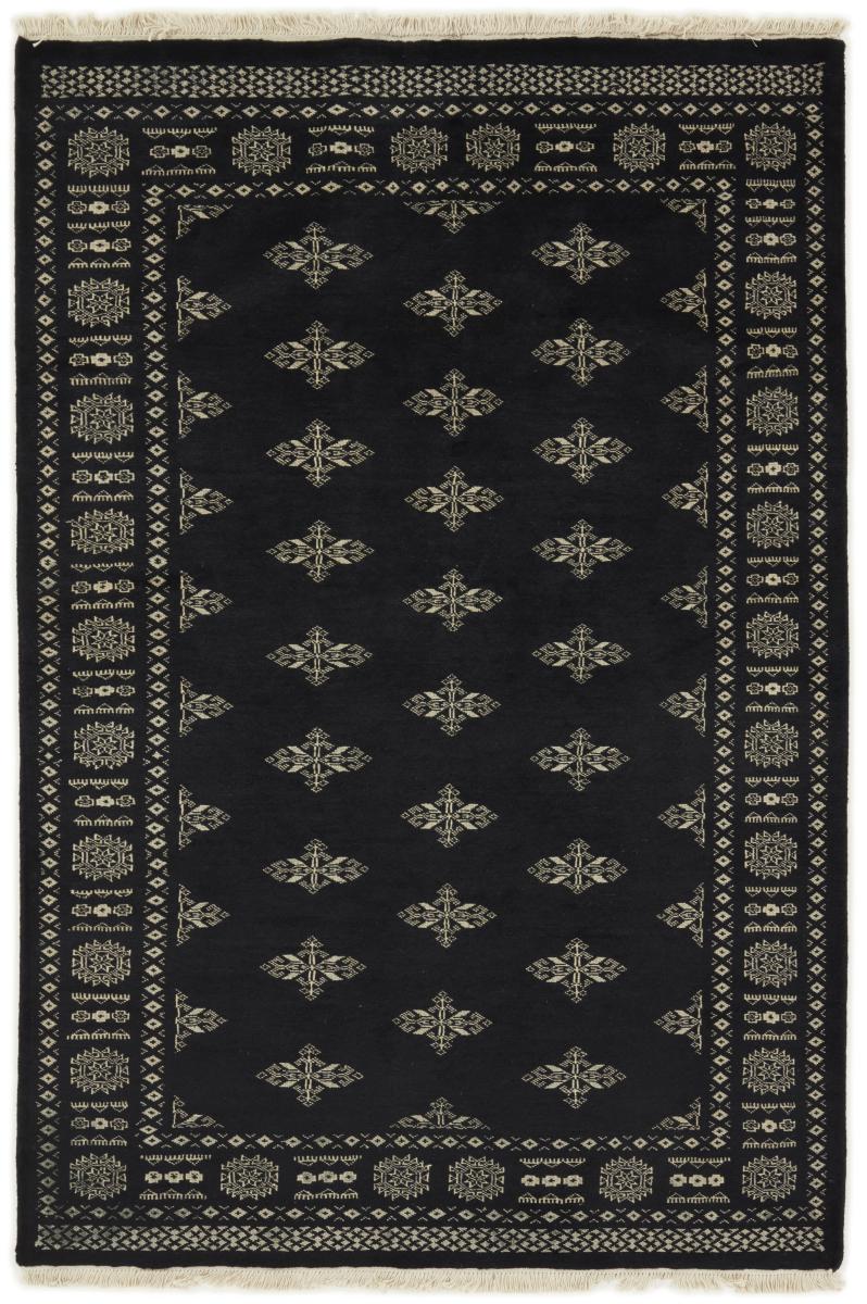 Pakistani rug Pakistan Buchara 2ply 201x134 201x134, Persian Rug Knotted by hand