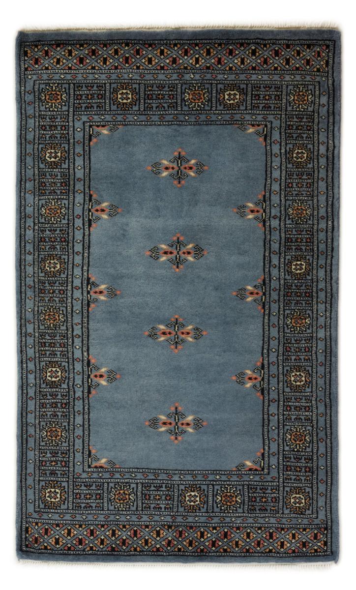 Pakistanischer Teppich Pakistan Buchara 2ply 127x78 127x78, Perserteppich Handgeknüpft