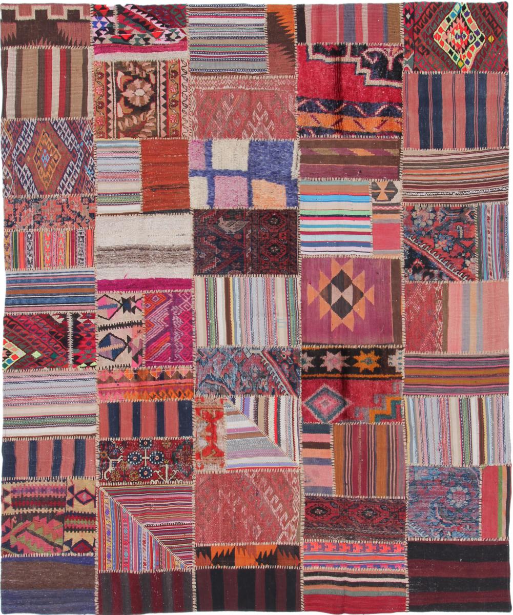 Perzsa szőnyeg Patchwork 268x219 268x219, Perzsa szőnyeg Kézzel csomózva