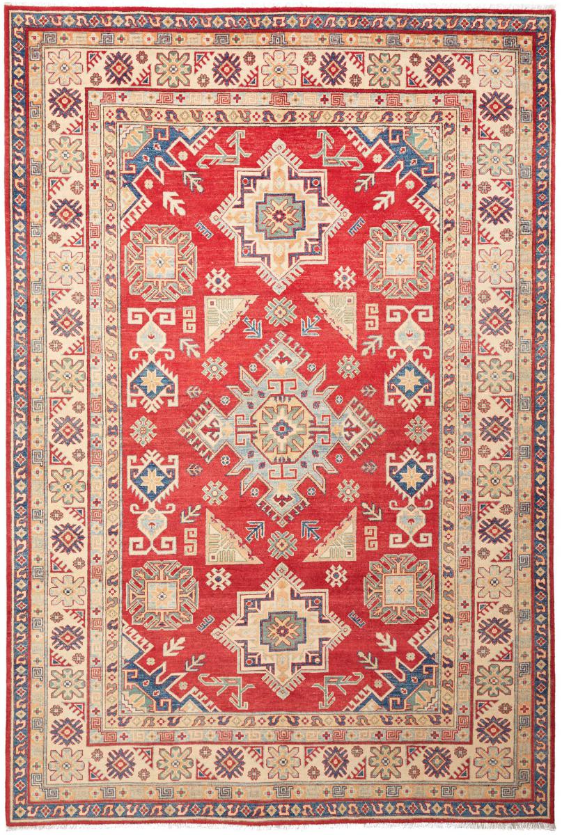 Afghanischer Teppich Kazak Limited 9'7"x6'4" 9'7"x6'4", Perserteppich Handgeknüpft