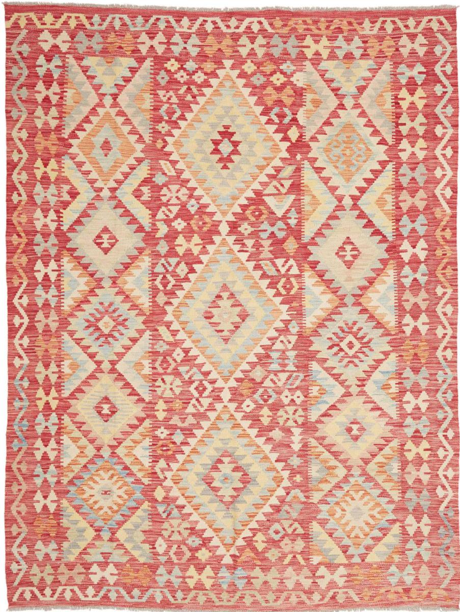 Tapete afegão Kilim Afegão 242x183 242x183, Tapete persa Tecido à mão