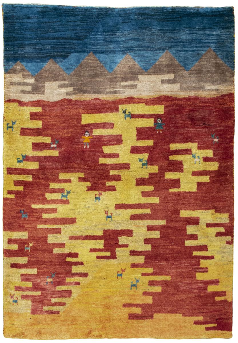 Alfombra pakistaní Persia Gabbeh 171x117 171x117, Alfombra persa Hecho a mano