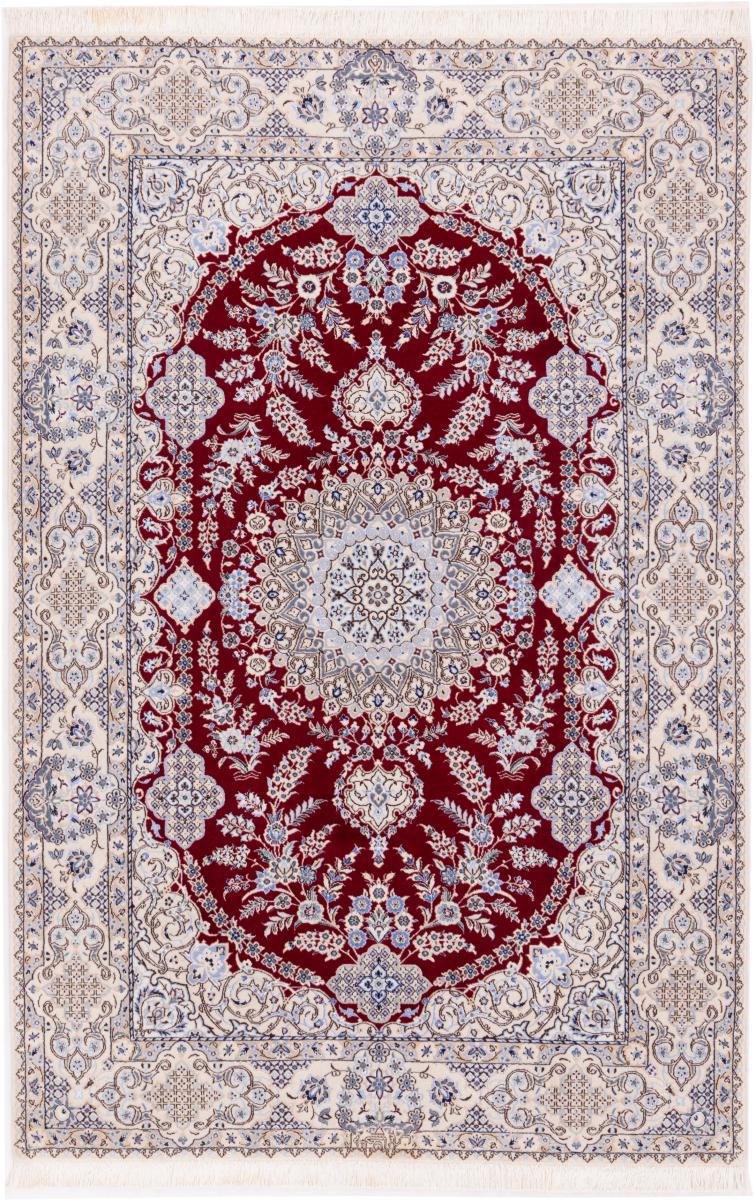 Persian Rug Nain 6La 198x131 198x131, Persian Rug Knotted by hand