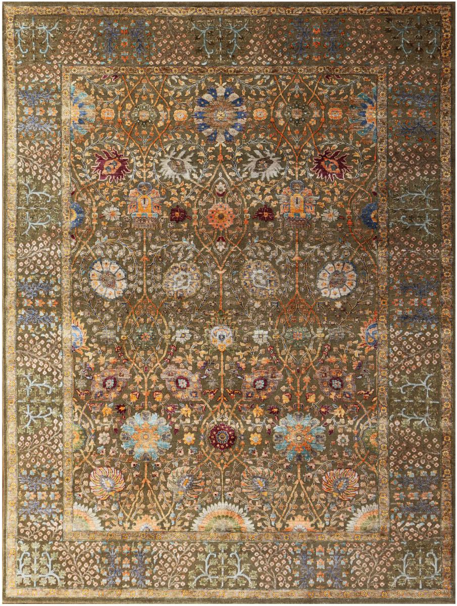 Tapis indien Sadraa 365x273 365x273, Tapis persan Noué à la main