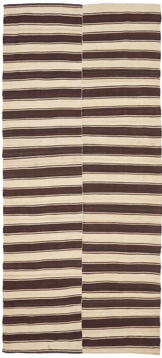 Perzsa szőnyeg Kilim Fars Mazandaran Antik 10'10"x4'10" 10'10"x4'10", Perzsa szőnyeg szőttesek