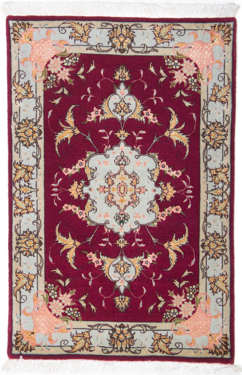 Tapete persa Tabriz 50Raj 91x61 91x61, Tapete persa Atado à mão