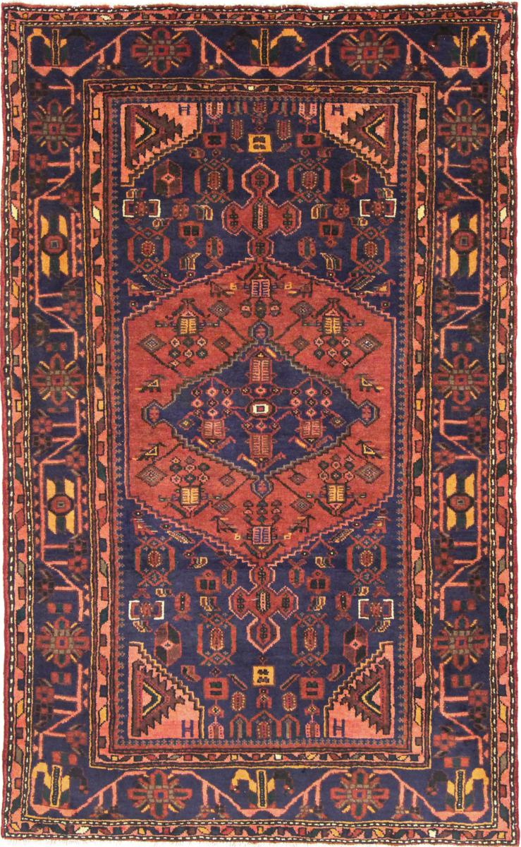 Persisk tæppe Zanjan 206x125 206x125, Persisk tæppe Knyttet i hånden